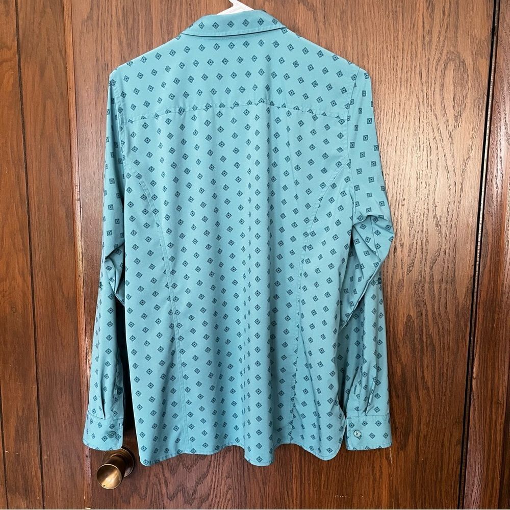 Orvis Button Up Polyester Blouse - image 5
